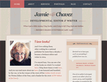 Tablet Screenshot of jamiechavez.com